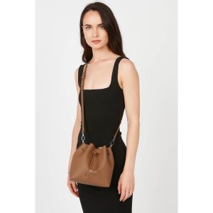 Lancaster Pequeño bolso bucket de piel PUR & ÉLÉMENT.