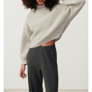 Jersey de manga larga y cuello alto EAST Mujer .