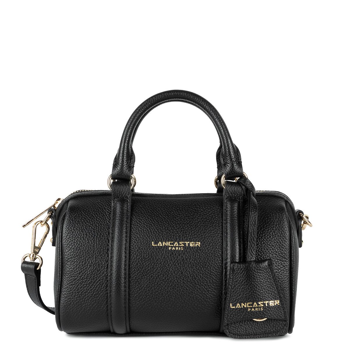Lancaster Bolso de viaje de piel con cremallera, MILANO ANA S.
