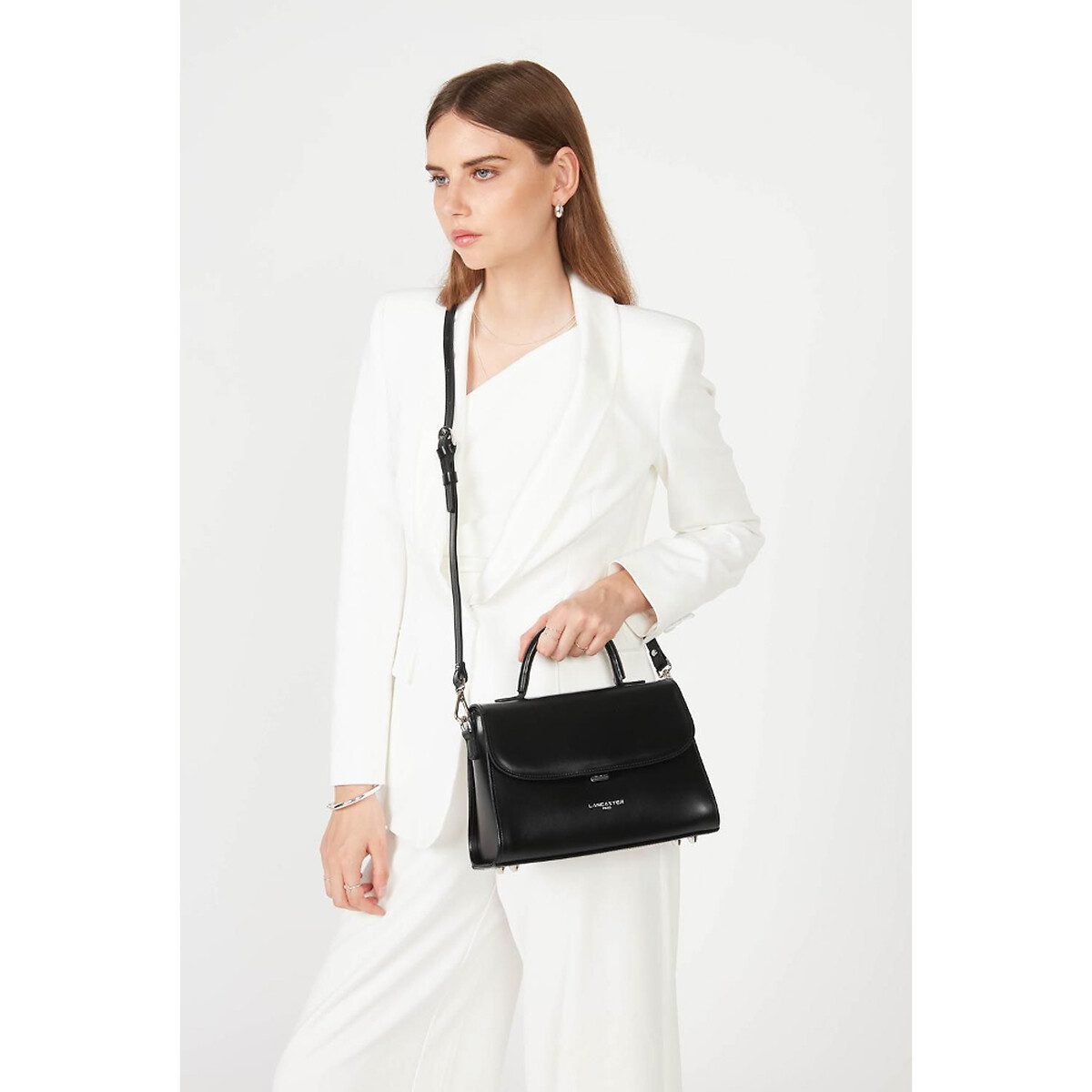 Lancaster Bolso bandolera de cuero M SUAVE EVEN.