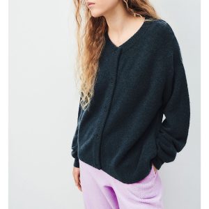 Chaqueta de punto de manga larga con cuello redondo DAMSVILLE Mujer /S.