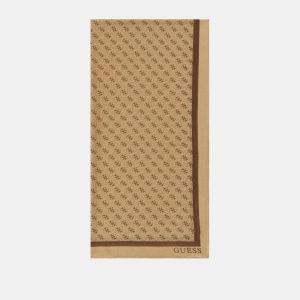 Guess - Bufanda de mujer logo 4g.