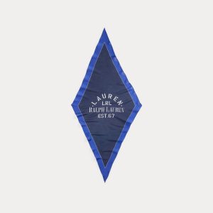 Lauren Ralph Lauren - Pañuelo de seda con logotipo..