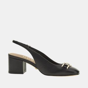 Guess - Sandalias de mujer planas modelo Calide en piel caprina.