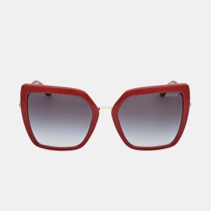 Guess - Gafas de sol de mujer mariposa en inyectado con lente degradada en negro.