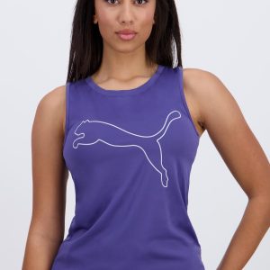 Camiseta Puma - Azul - Camiseta Tirantes Mujer talla M