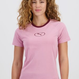 Camiseta Puma - Rosa - Camiseta Algodón Mujer talla M