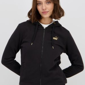 Puma Metallic - Negro - Chándal Felpa Mujer talla M