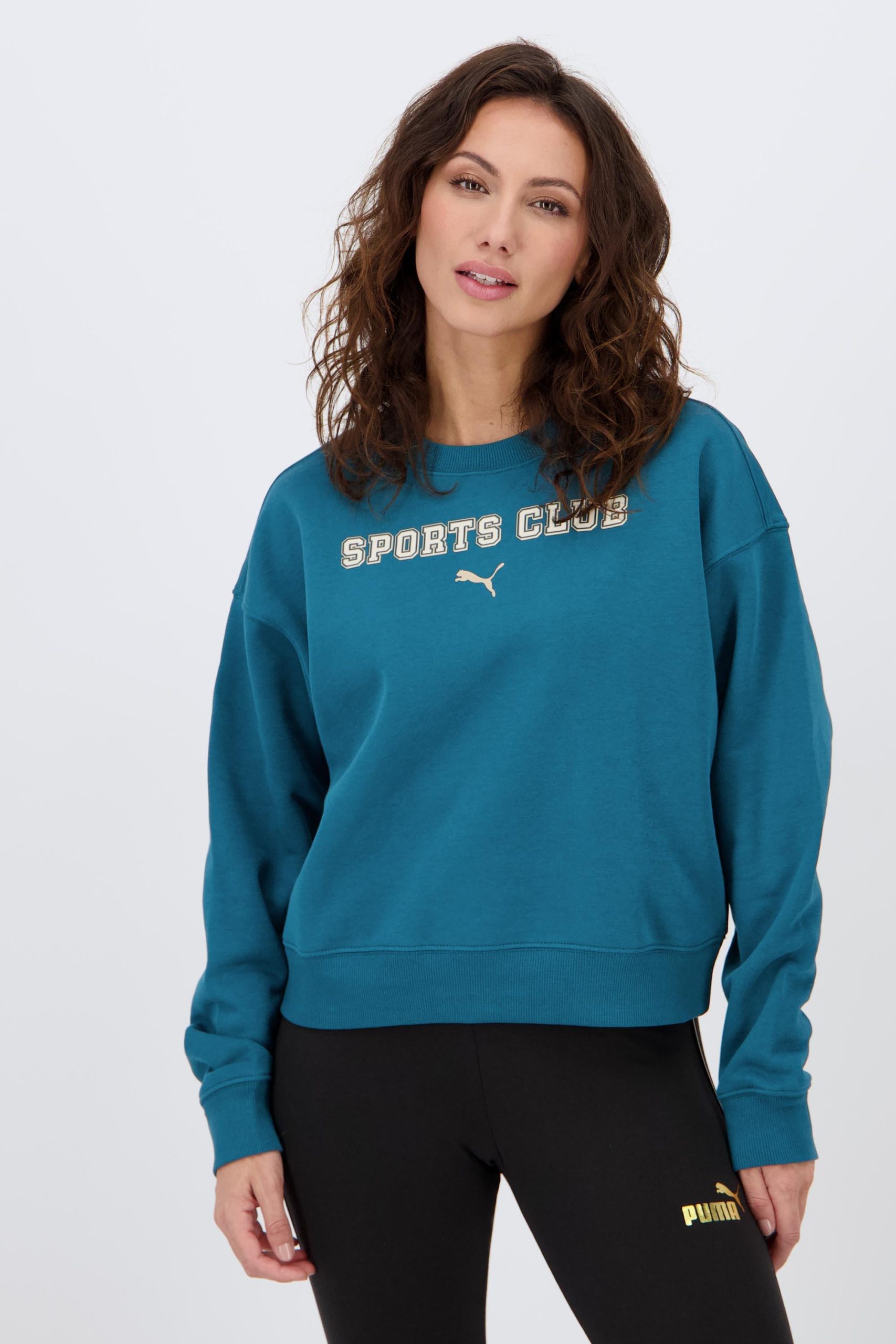 Sudadera Puma - Verde - Sudadera Felpa Mujer talla M