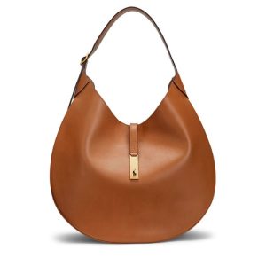Polo Ralph Lauren - Bolso de hombro de piel Polo ID.