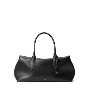 Polo Ralph Lauren - Bolso de hombro Satchel de piel.