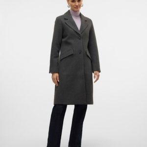 Vero Moda - Abrigo tejido soft de mujer midi.