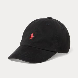 Polo Ralph Lauren - Gorra unisex de algodón con caballo bordado.