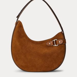 Lauren Ralph Lauren - Bolso Tasha de hombro grande de piel.
