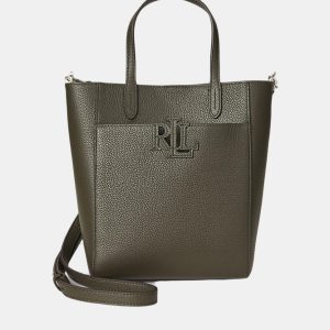 Lauren Ralph Lauren - Bolso tote Cameryn de piel granulada.