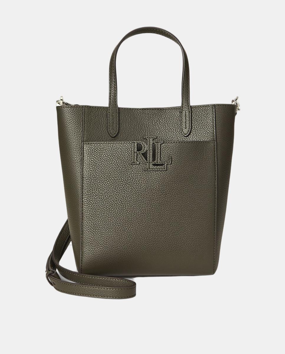 Lauren Ralph Lauren - Bolso tote Cameryn de piel granulada.