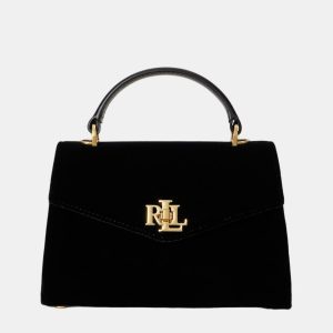 Lauren Ralph Lauren - Bolso Farrah pequeño en terciopelo.