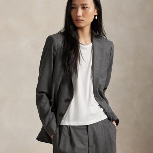 Polo Ralph Lauren - Blazer de mujer de lana elástica.