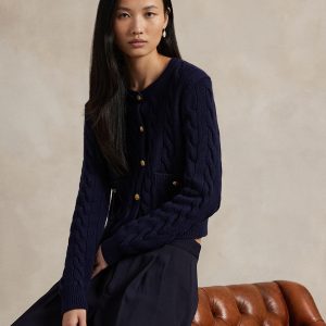 Polo Ralph Lauren - Cárdigan de mujer de lana y cachemira.