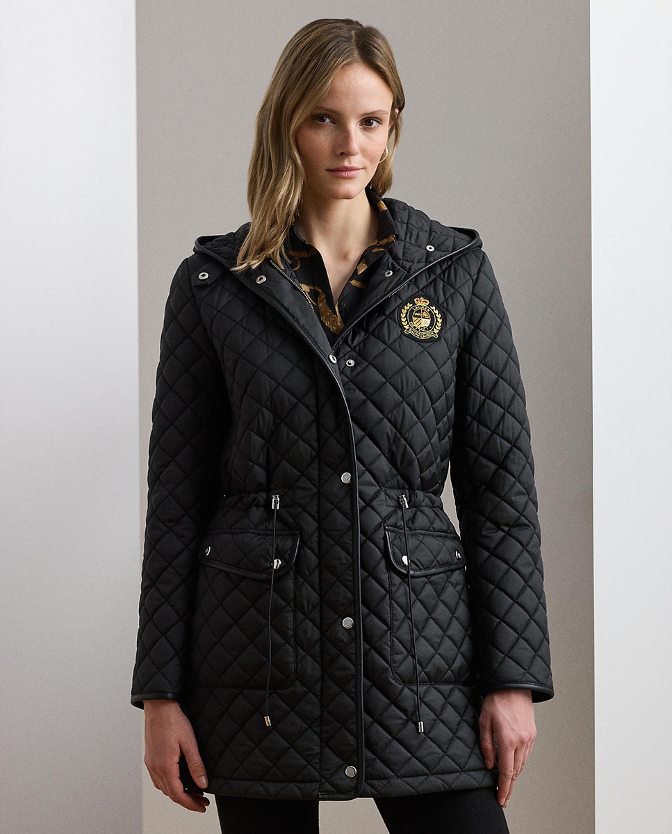 Lauren Ralph Lauren - Chaqueta de mujer acolchada con capucha.