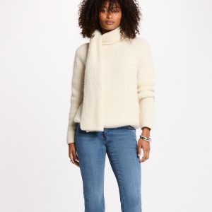 morgan jersey de mujer con cuello bufanda