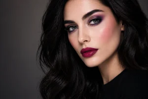 maquillaje mujer invierno