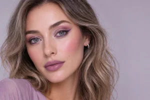 maquillaje mujer verano tonos suaves rosados malva colorimetría