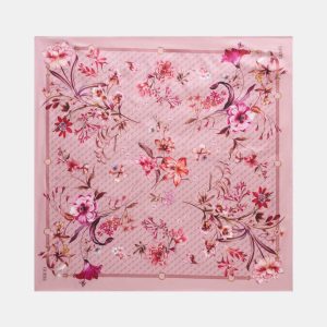 guess fular con estampado floral de mujer