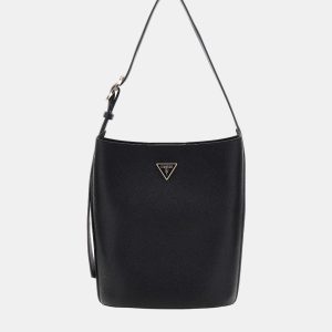 guess bolso de hombro con cremallera