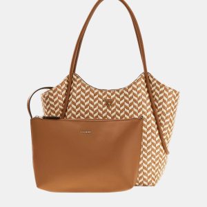 Guess - Bolso tote con cierre imantado.