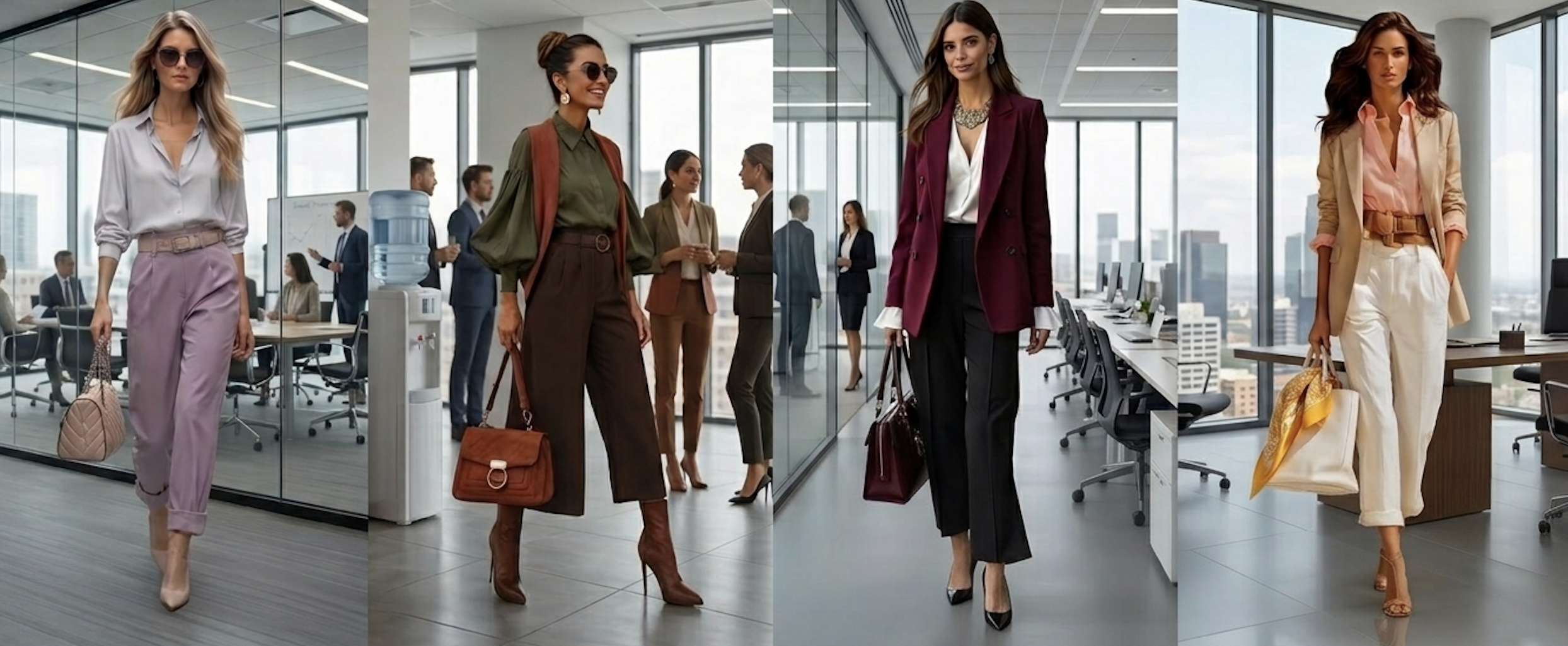 outfit trabajo colorimetría